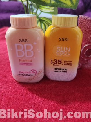 Sasi BB perfect powder &Sasi sun cool powder